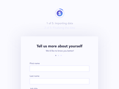 Onboarding redesign analytics baremetrics card data onboarding registration ui ux