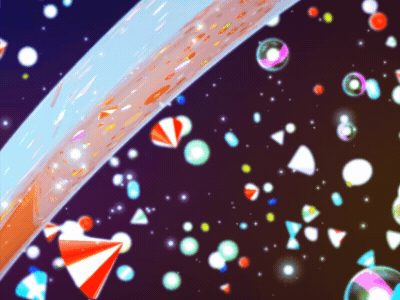 Space Candy 3d after effects animation cinema 4d color design motion graphic