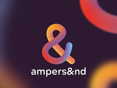 Ampers&nd - mock brand project branding branding and identity branding design design logo vector