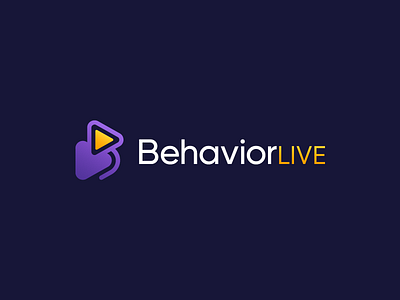 B+L+Play button | concept for video platform behavioral health community brand branding education health community icons logo mark mark button icon monogram logo video platform
