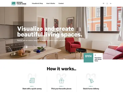 Design your home branding design ecommerce illustration ios mobile poster typography ui ux vector web