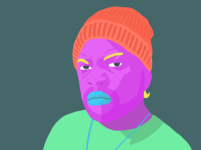 Ice Cube design flat illustration vector