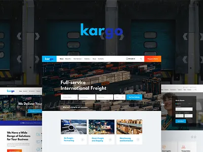 Kargo | Logistics & Transportation WordPress Theme blog wordpress theme design elementor logo ui web design web development webdesign woocommerce wordpress wordpress blog wordpress design wordpress theme wordpress themes
