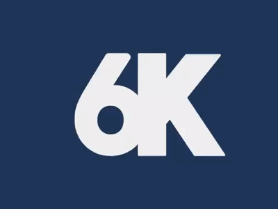 Motion graphics 6k celebaration