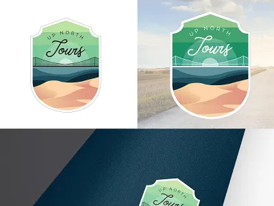 Upnorth Logo branding design logo vector