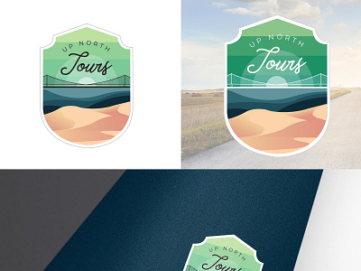Upnorth Logo branding design logo vector
