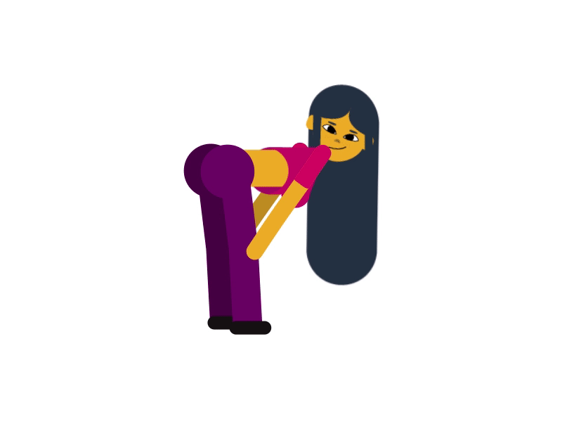 Shake that booty animation ass dance illustration motion motion animation