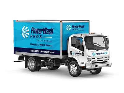 Power Wash Pro Box Truck Wrap