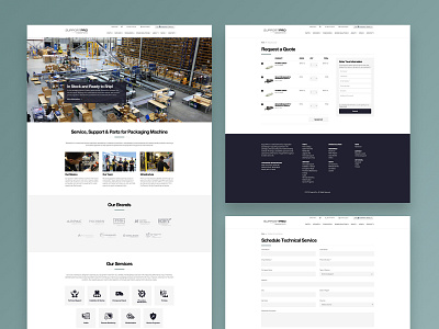 SupportPro - Website Redesign corporate ui design ux design web design