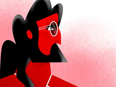 Red2 character concept concept illustration