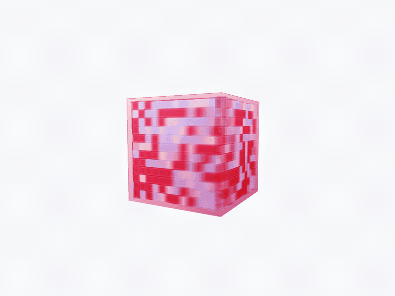 Crypto Cube 2.5d 2d 3d after effects block chain crypto cube faux 3d technology