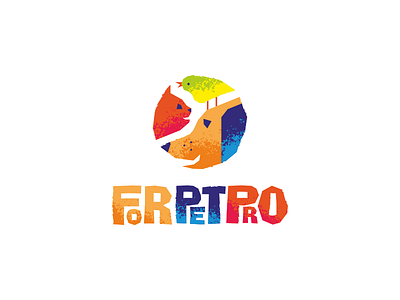 forpetpro branding illustration logo typography