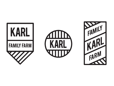 Karl Family Farms Identity brand identity brand systems branding design food graphic design illustration logo packaging typography