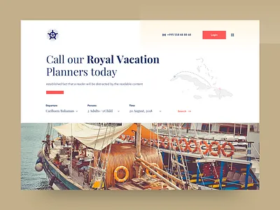 Cruise boat boat travel booking booking design cruise cruise ship cruise website travel travel ui ui user interface ux web design