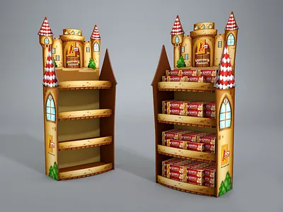 Display Rack Design 3d concept concept design design display rack design gondola gondola design illustration point of purchase pop concept pop design rendering