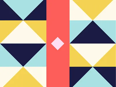 Pattern play abstract color geometric geometry graphic design modern pattern personal shapes vector