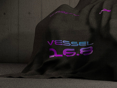 Vessel 16.5 aura typography typography c4d