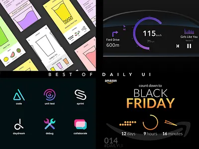 Daily UI Challenge 063 - Best of Daily UI design sketch ui