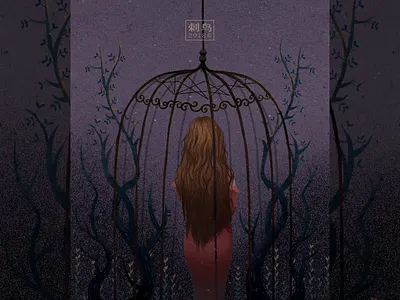 Freedom character design illustration illustrator page