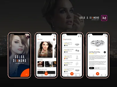 Jewelry App ui