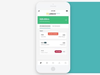 Urban Hero App app application design interface ios mobile ui user