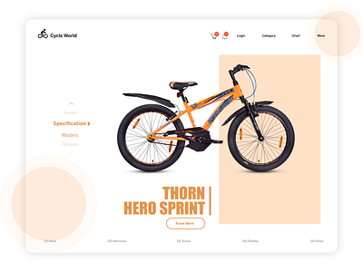 Cycle World (UX | UI) branding design illustration logo ui
