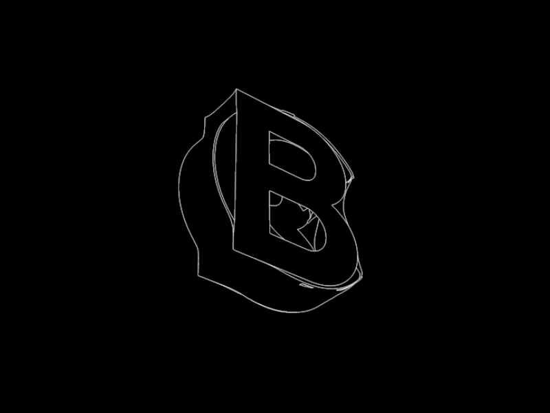 B-C aniamtion design font kinetic type typography