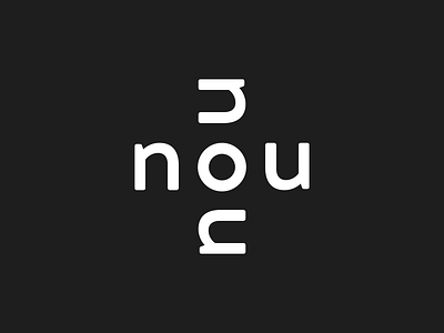 NouNou - Logo proposal branding logotype nursery nursing typography