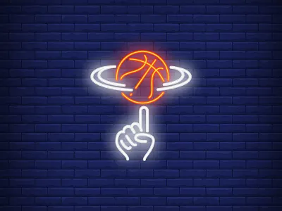 Dribbble Invite 1 invite basketball design dribbble dribbble invitation dribbble invite illustrator invitation invite one one invite vector