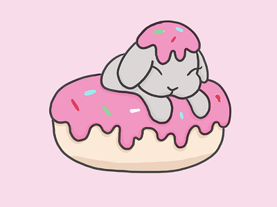 Donut Bun illustration