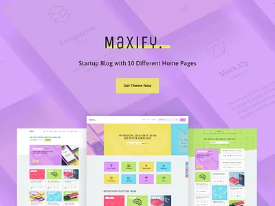Maxify - Startup & Business Blog WordPress Theme agency blog blog wordpress theme blogging business business blog wordpress theme clean corporate editorial magazine startup blog wordpress theme startup wordpress theme web design webdesign wordpress wordpress blog theme wordpress design wordpress theme wordpress themes