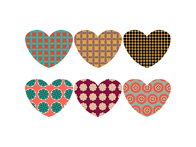 Patterns | Hearts design patterns