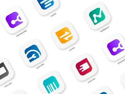 Icons app branding color design gradient icon iconography illustration logo ui vector