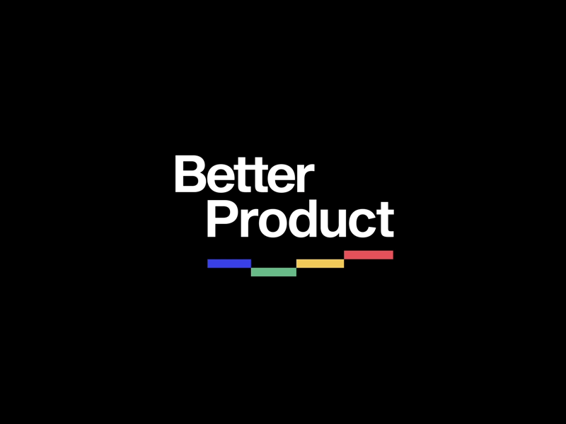 Better Product podcast logo digital product podcast podcast logo