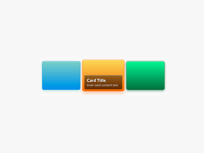 Animated Card Tiles (CSS) card color css depth flexbox gradient html shadow tiles tutorial ui