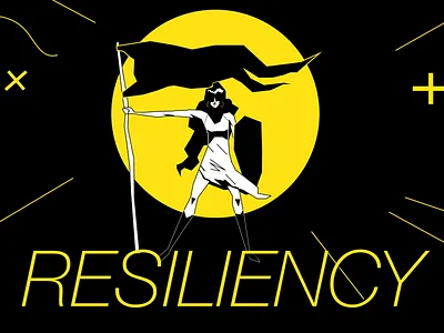 RESLIENCY character design illustration twinbull