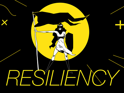 RESLIENCY character design illustration twinbull