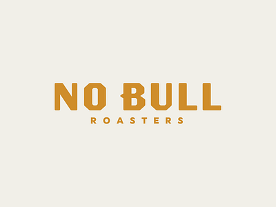 No Bull Roasters brand design brand design branding coffee logo logo design