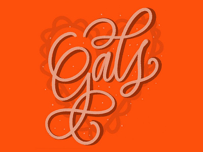 it should always be galentines day calligraphy design graphic graphic design hand lettering letterer lettering type typography