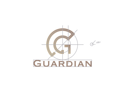 Guardian + G branding g geometric geometric design geometry guardian icon letter line logo logo construction mark minimal monogram smart logo symbol símbolo warrior