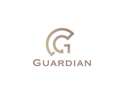 Guardian + G branding g geometric geometry guardian icon letter line logo mark minimal smart logo symbol warrior