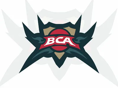 BCA - Team Logo design illustrator logo logotype sports vector