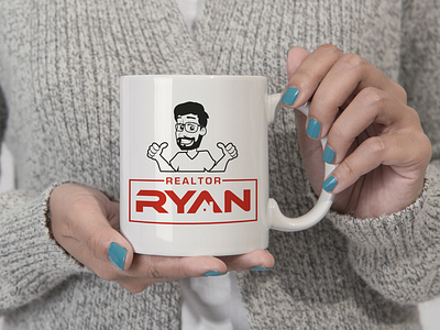 Realtor Ryan digital drawing graphic design illustration