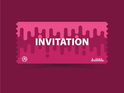 Dribbble Invitation draft dribbble invitation invite
