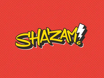 SHAZAM! concept dc dc comics design lettering logo shazam typeface