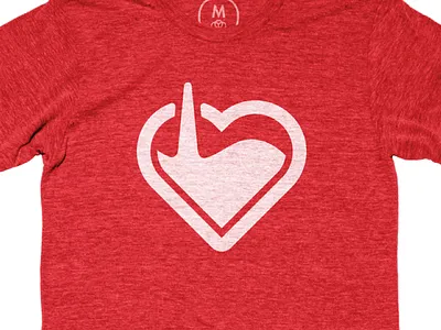 Love Tank cotton bureau fill heart illustration love tee shirt
