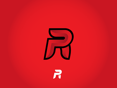 R Logo brand branding esports game gaming icon identity letter logo mark monogram r stream streamer symbol twitch
