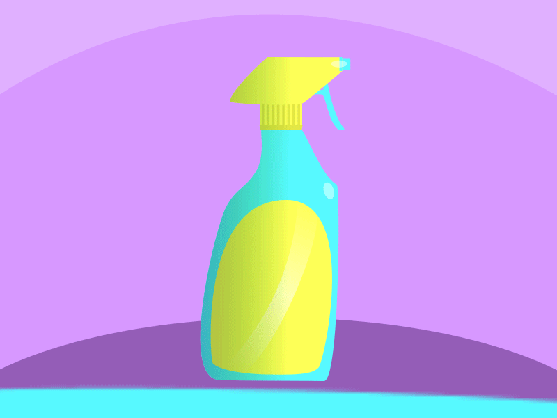 Spray Bottle Loop after effects animation loop animation motiondesignschool recursion loop vector