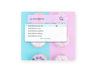 DailyUI #022 Search adobe xd app daily 100 challenge daily challange dailyui design dribbble food illustration mobile mobile app search search bar search box search engine ui web web page