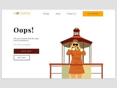 Error Landing Page design error 404 illustration ux website